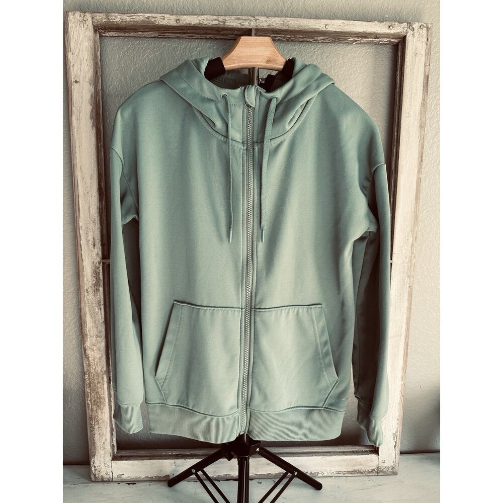 Performance Full Zip Hoodie Mondetta Ladies' Size XS Sage Green